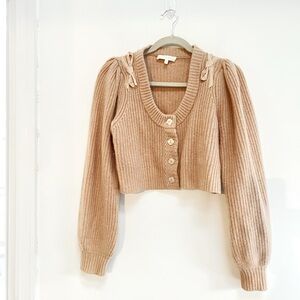 LoveShackFancy Cashmere Branton Cardigan